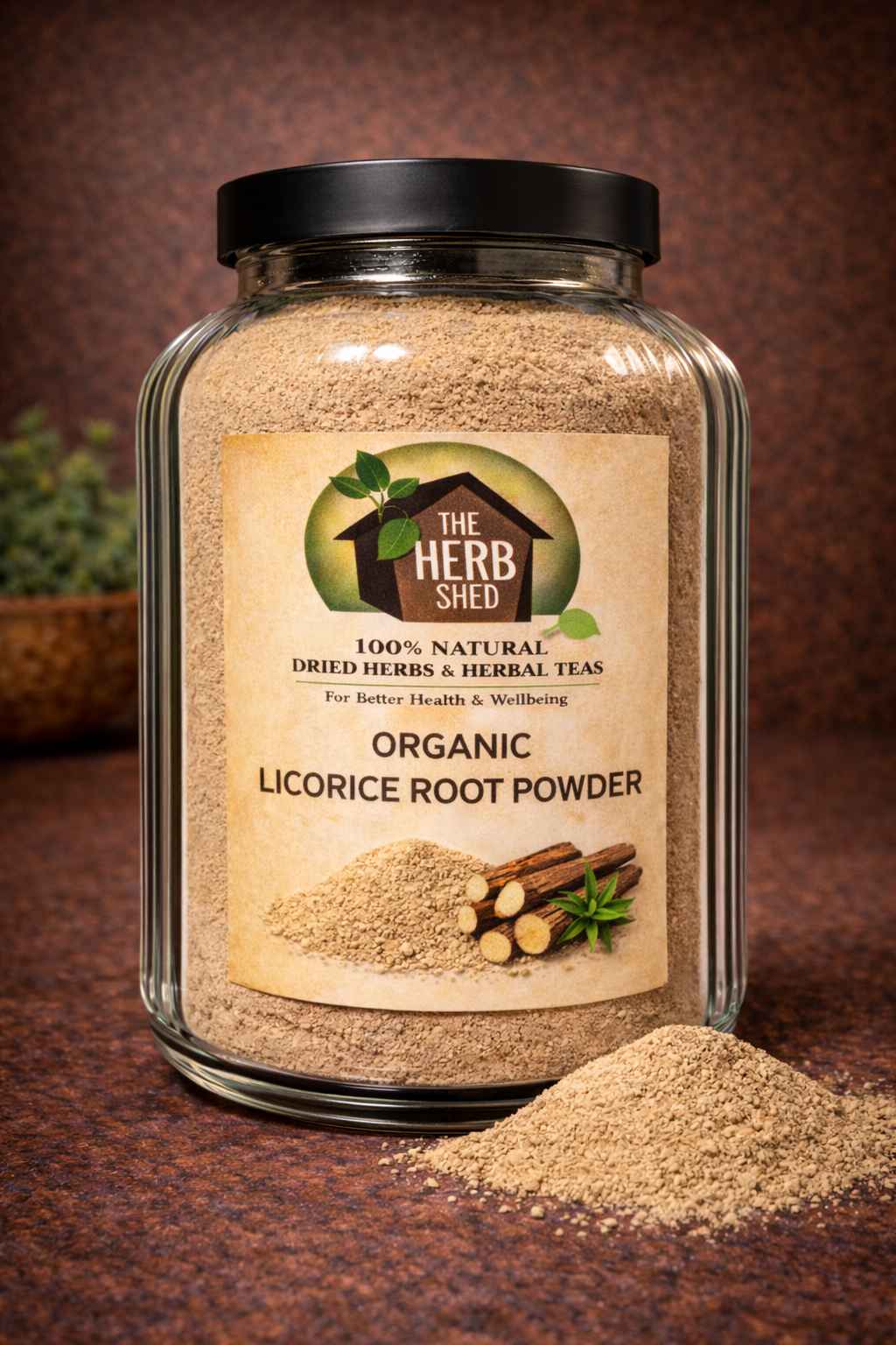 Curated visual reference: Picture Idea: Liquorice Root Powder Organic Sweet
