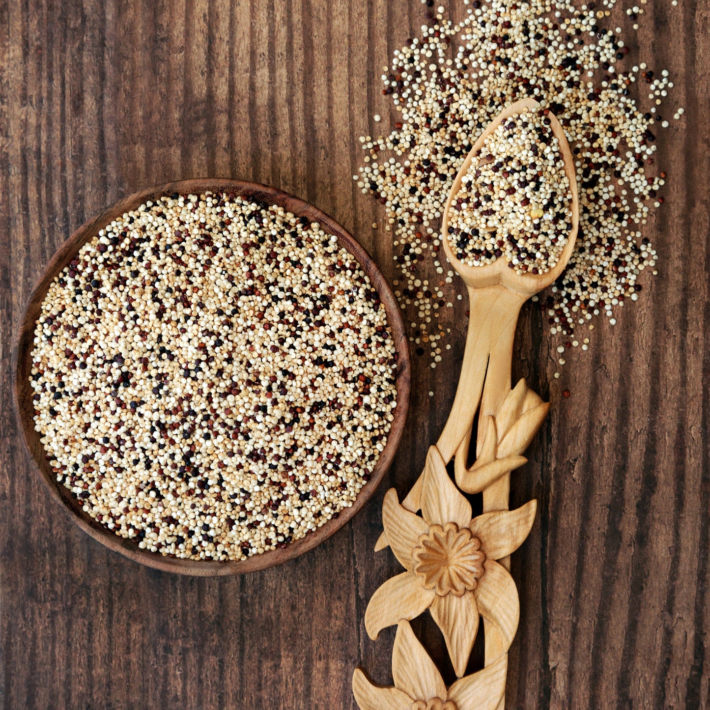 Tri Colour Quinoa | Colourful, Textured & Balanced