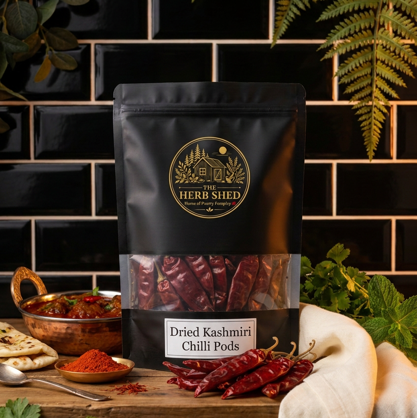 Kashmiri Chilli Pods | Dried | Vibrant | Mild & Deeply Red