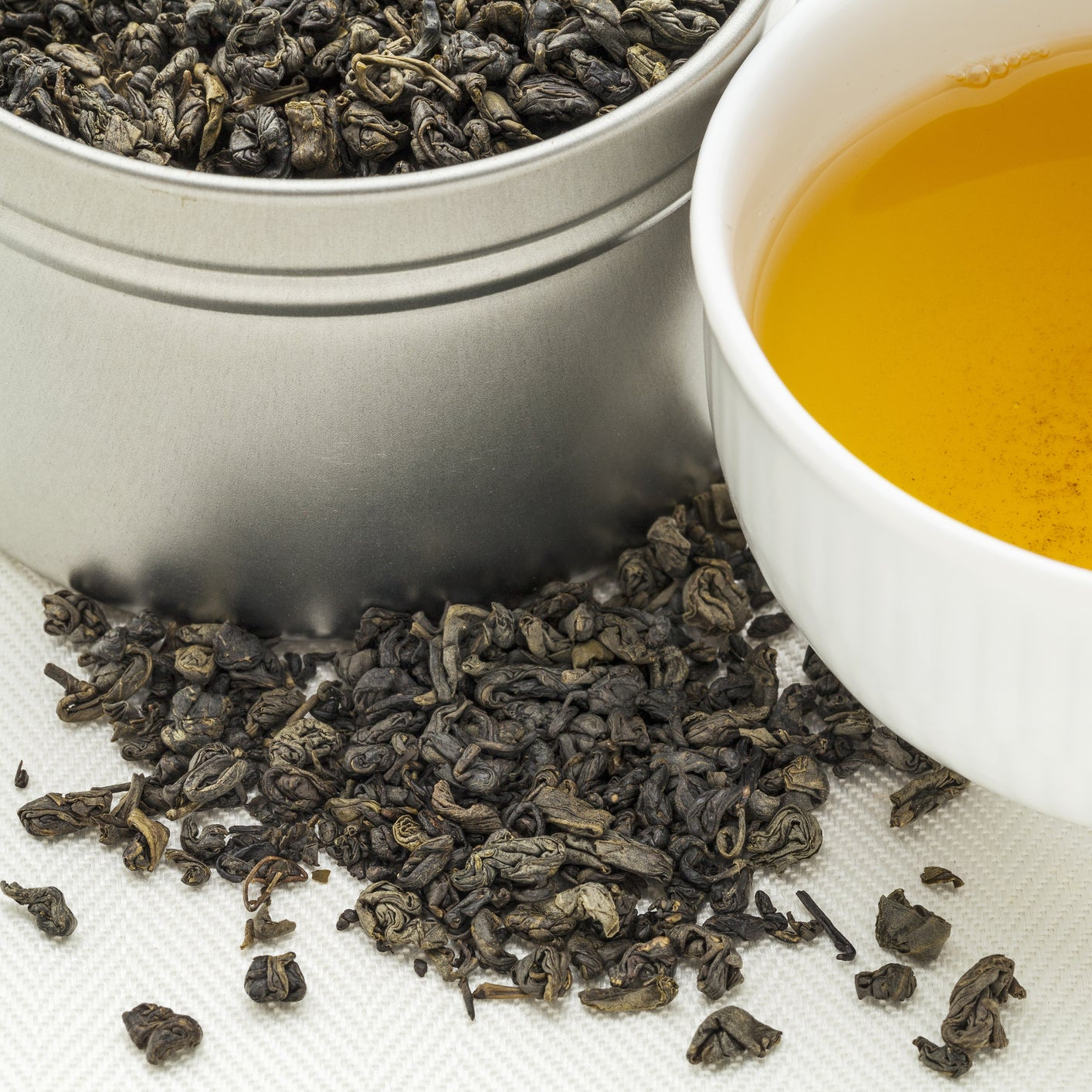 Gunpowder Tea | Organic | Bold Rolled Leaves