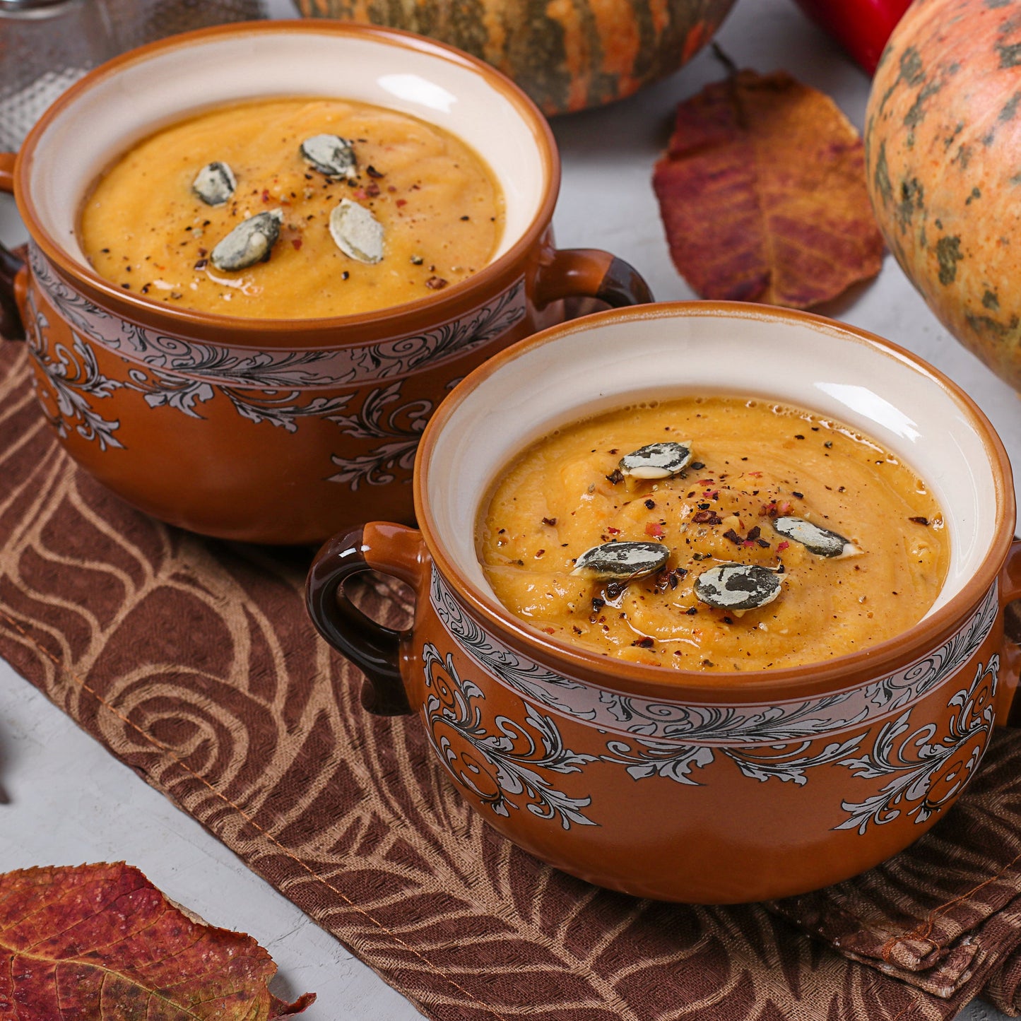 Red lentil soup made with The Herb Shed Wollongong red lentils
