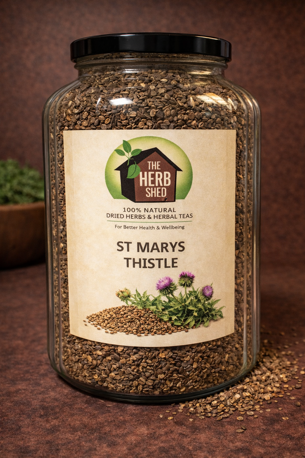 St Marys Thistle | Wildcrafted | Spiked | Sacred & Wild