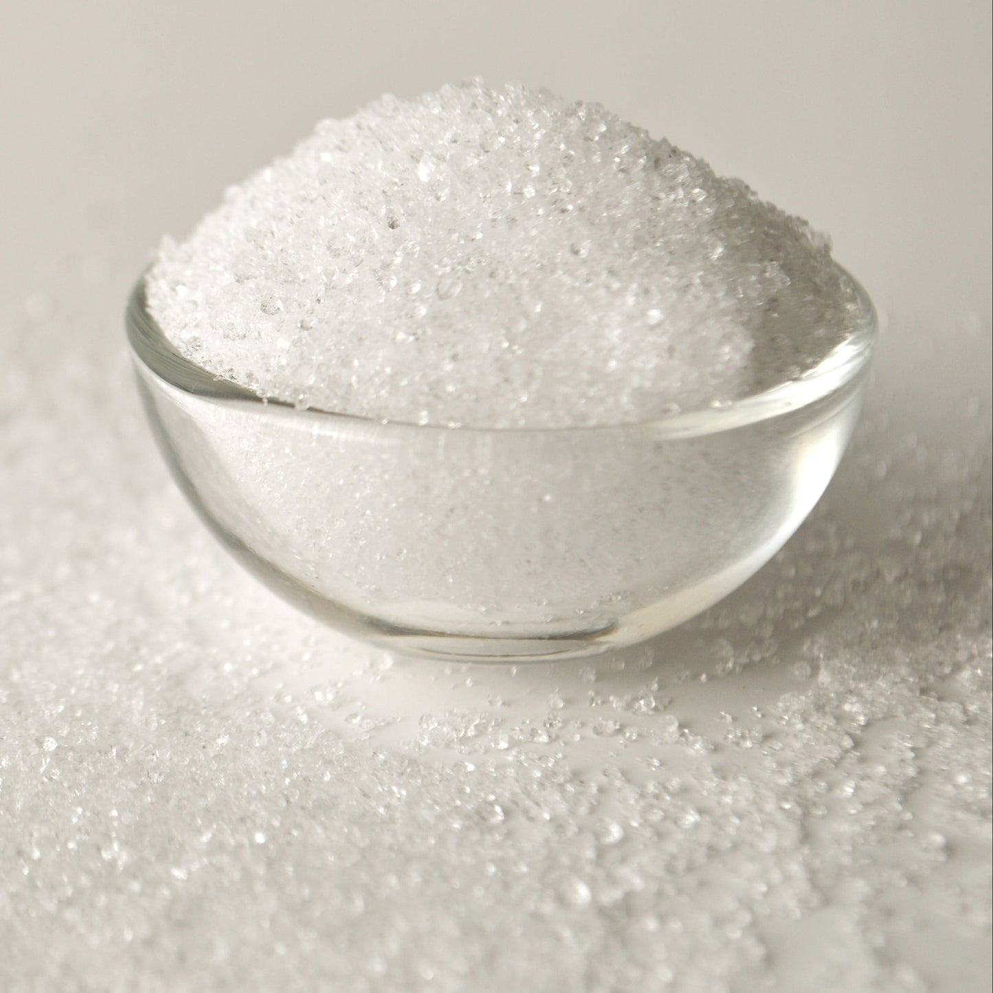 Close-up of xylitol sweetener powder