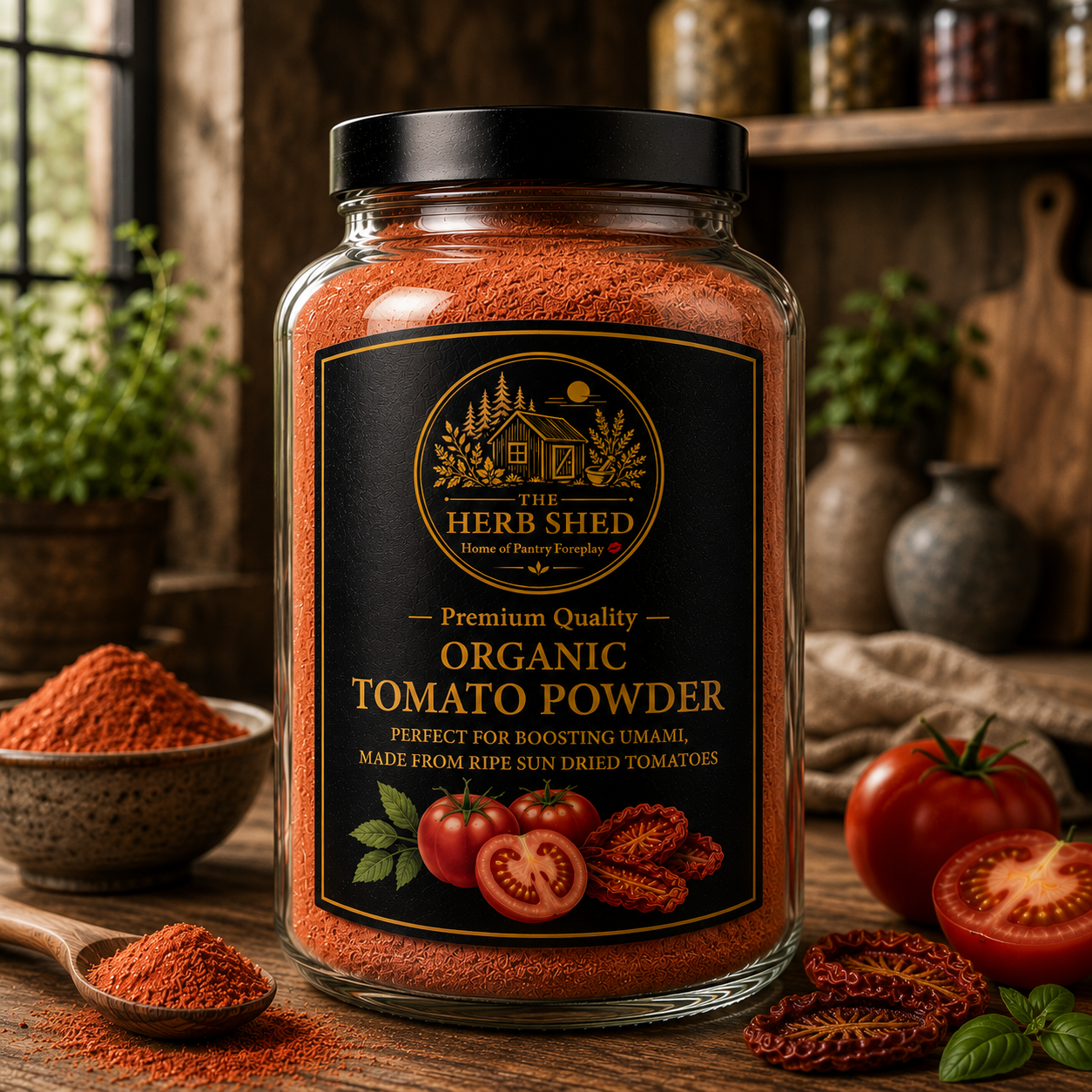 Tomato Powder | Organic | Pure | Concentrated | Umami Rich
