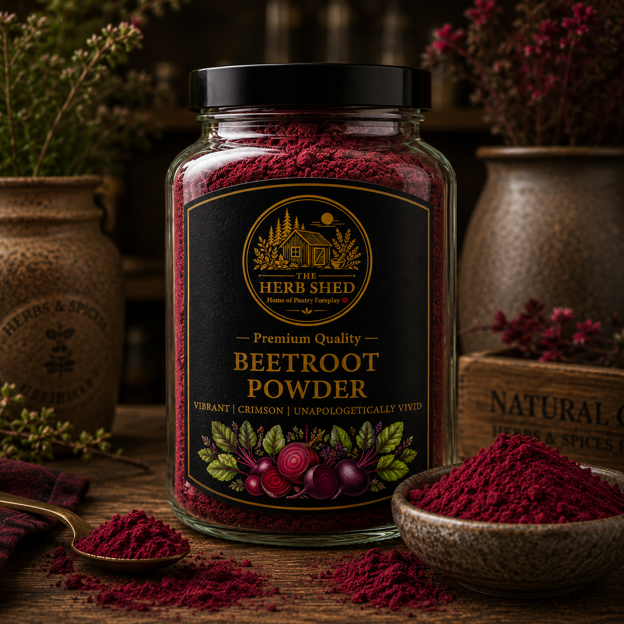 Beetroot Powder | Vibrant | Earthy Sweet | Antioxidant Rich