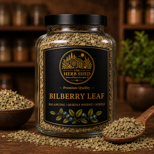 Bilberry Leaf | Dried | Balancing | Quietly Potent