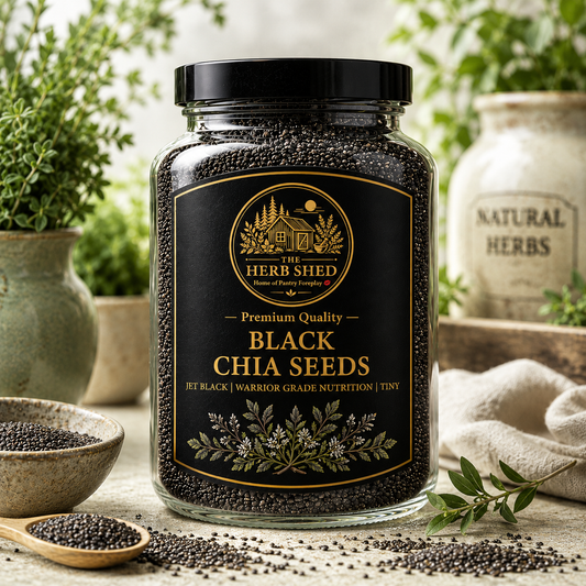 Black Chia Seeds | Tiny | Powerful | Giants