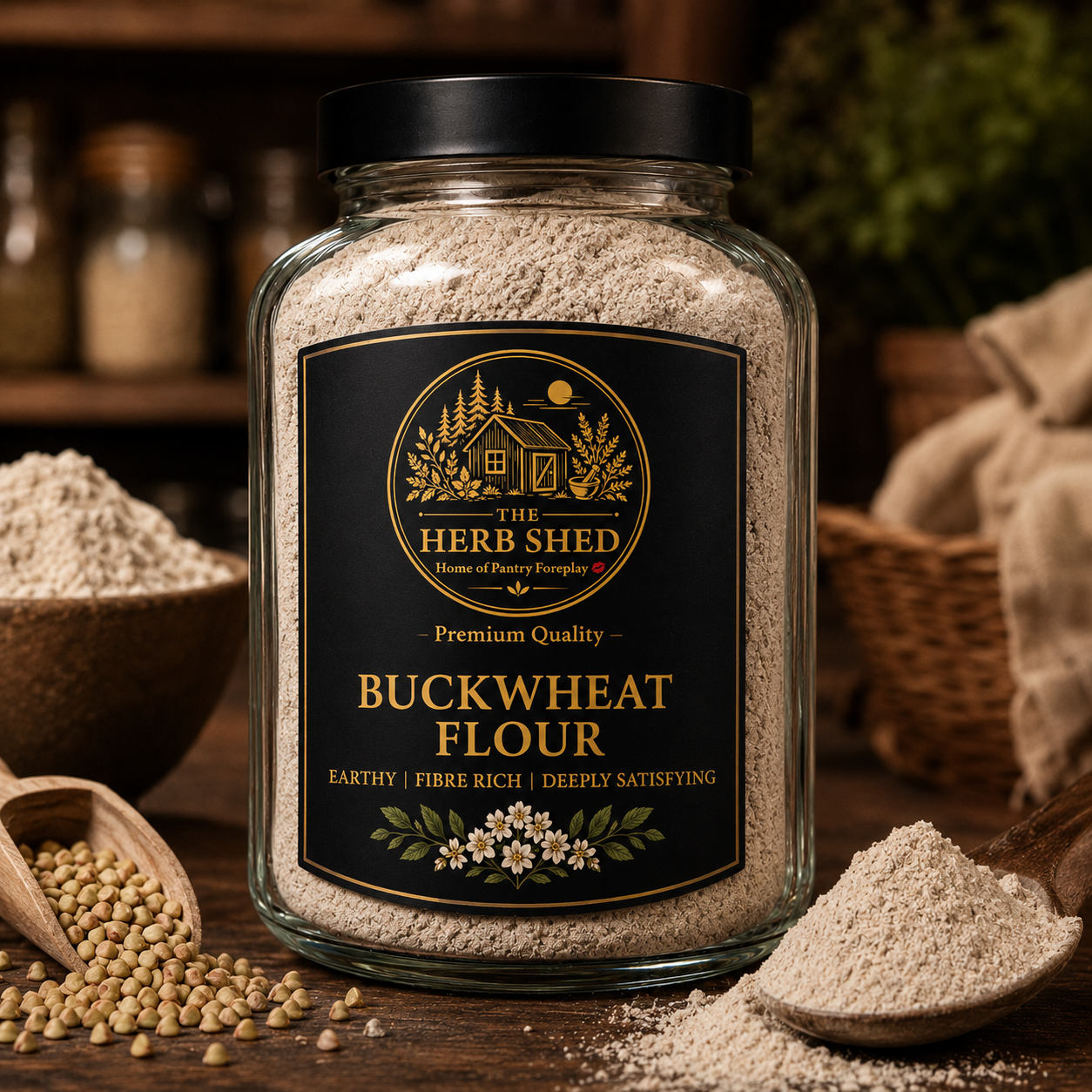 Buckwheat Flour | Earthy | Fibre Rich | Deeply Satisfying