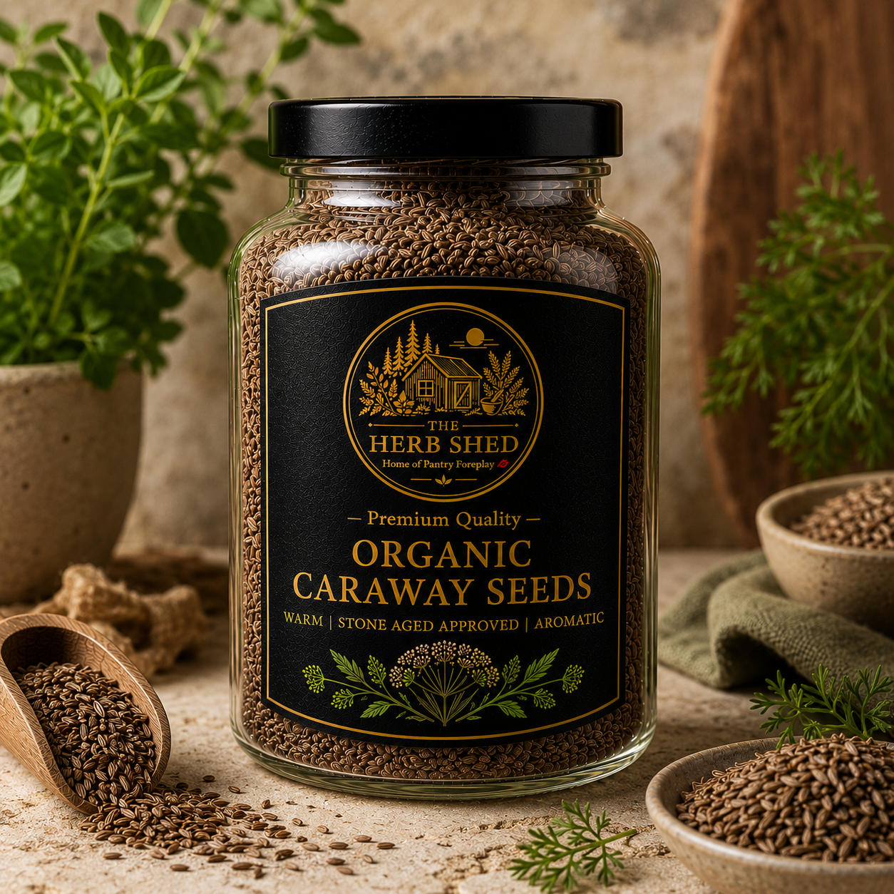 Caraway Seeds | Organic | Aromatic | Earthy & Citrusy