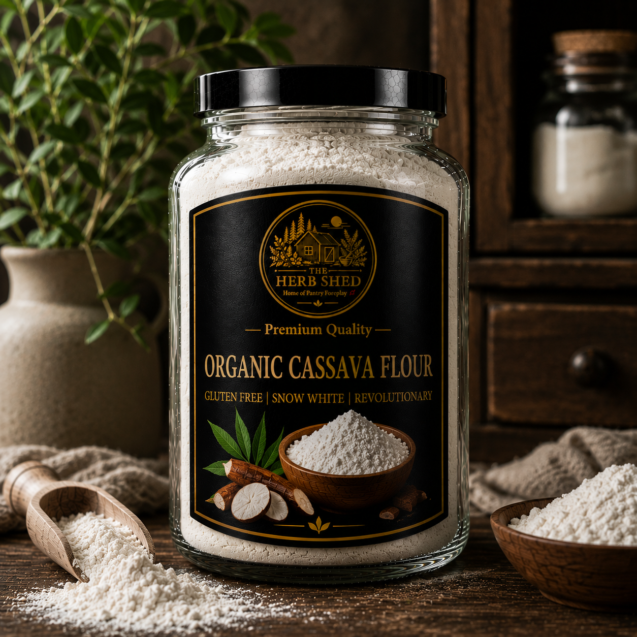 Cassava Flour | Organic | Gluten Free | Seductively Practical