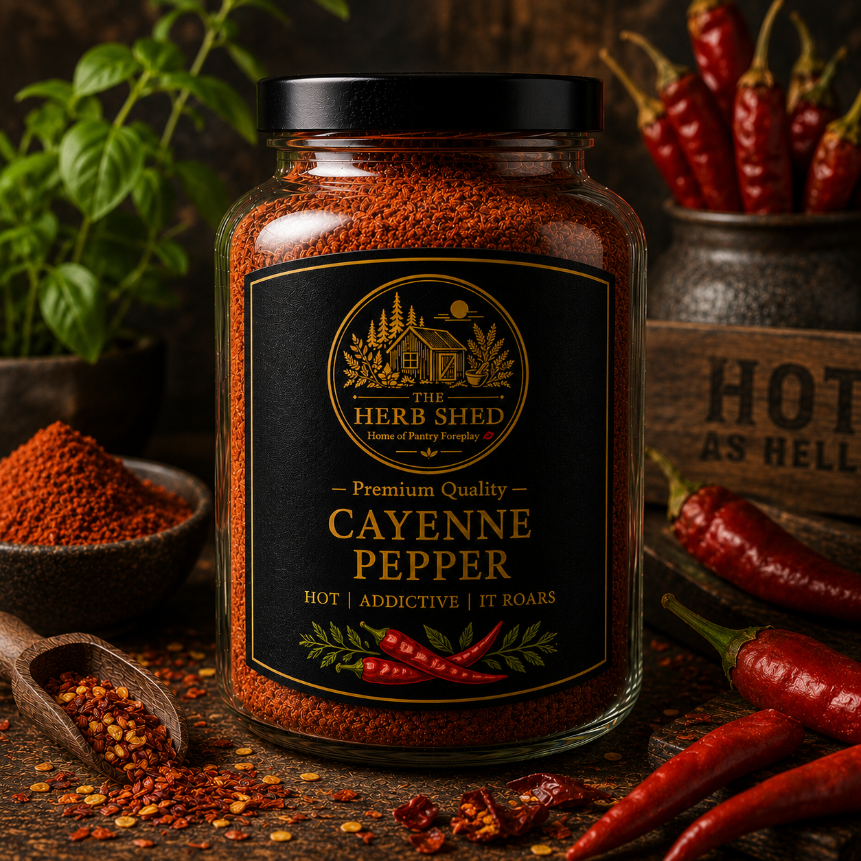 Cayenne Pepper | Hot | Addictive | It Roars!