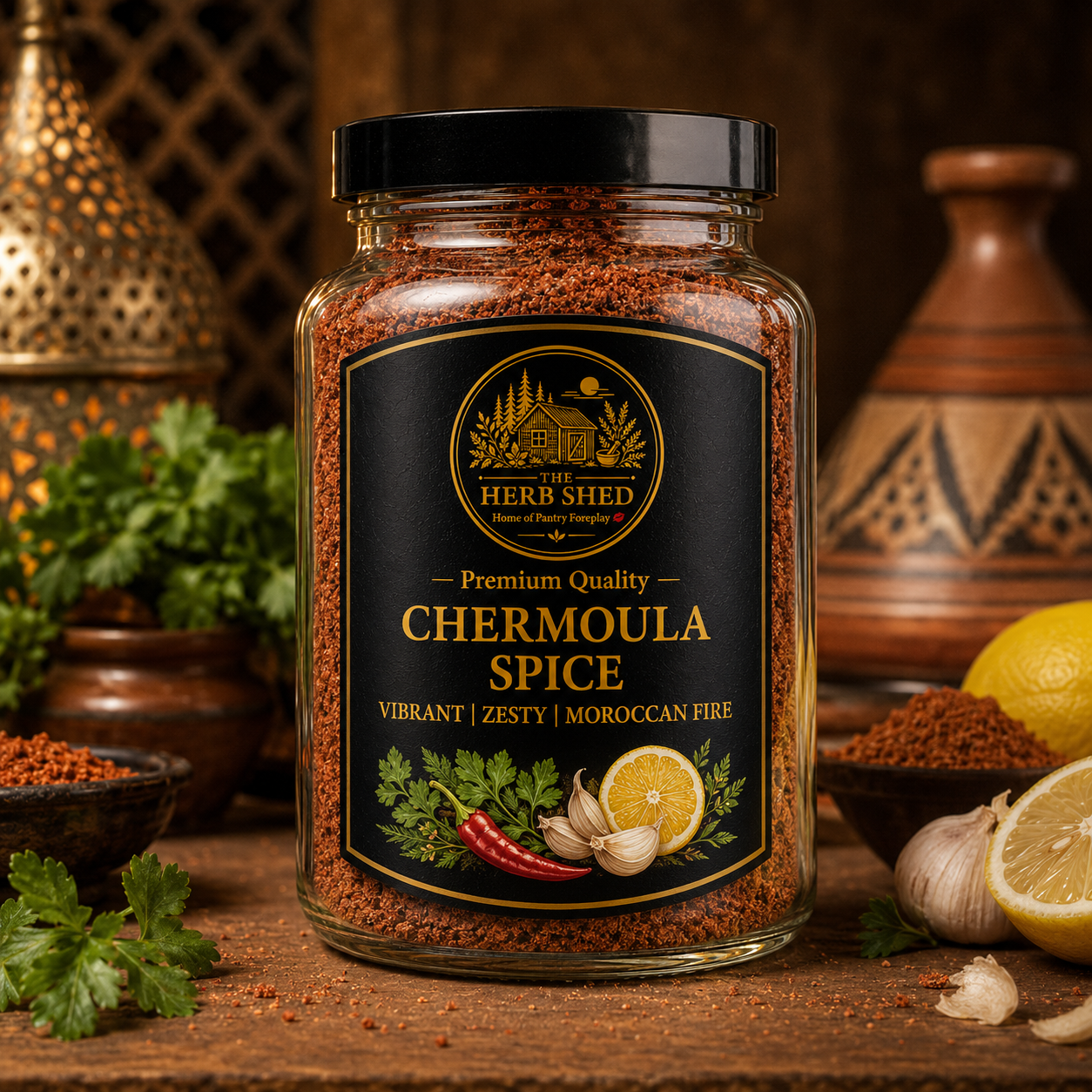 Chermoula Spice | Vibrant | Zesty | Moroccan Fire