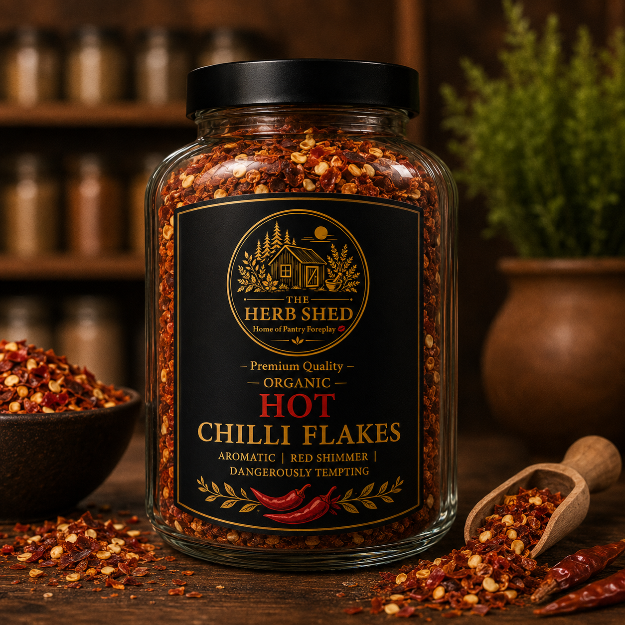 Chilli Flakes | Organic | Hot | Tempting | Aromatic
