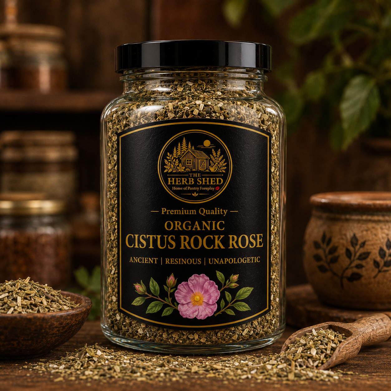 Cistus | Rock Rose | Organic | Ancient & Resinous