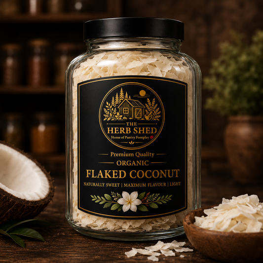 Flaked Coconut | Organic | Light, Nutty & Barely Toasted