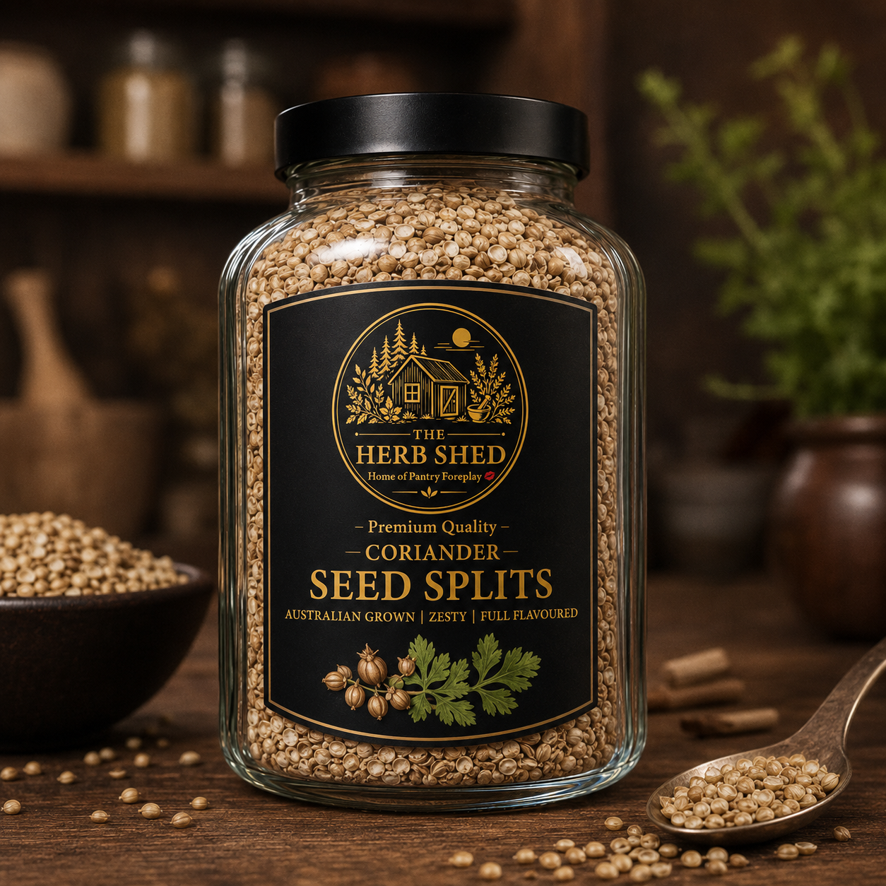 Coriander Seed Splits | Australian Grown | Zesty | Full-Flavoured
