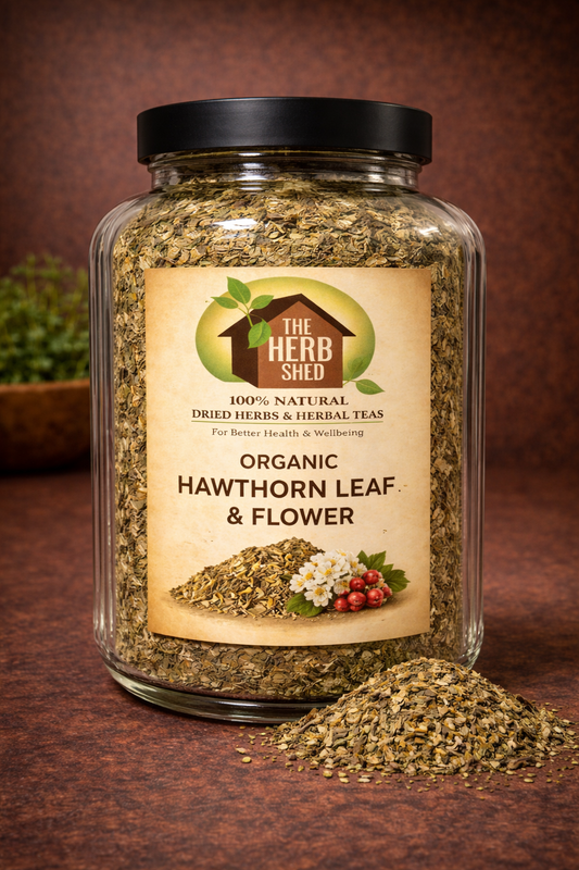 Hawthorn Leaf & Flower | Organic | Delicate | Floral