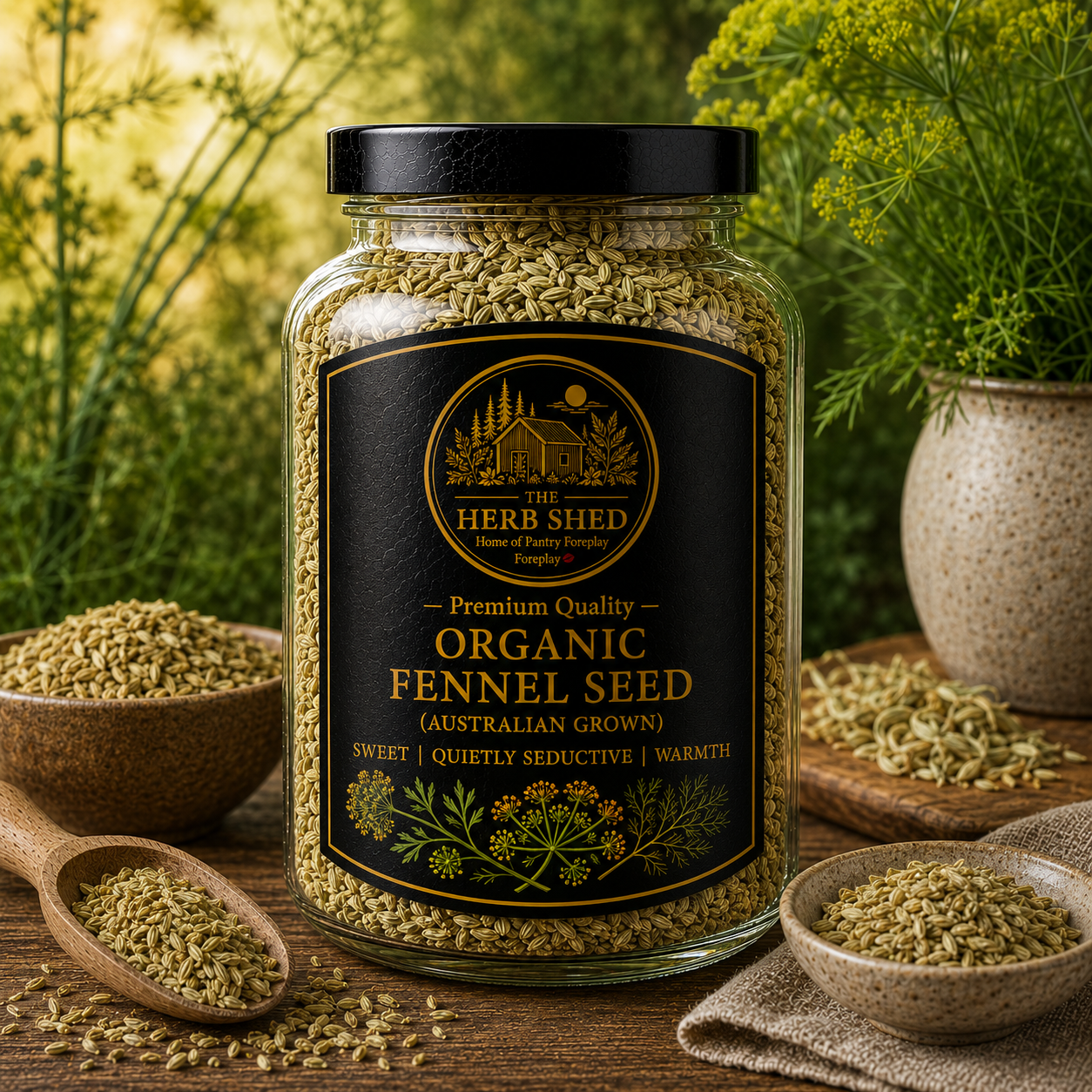 Fennel Seed | Organic | Australian Grown | Sweet & Seductive