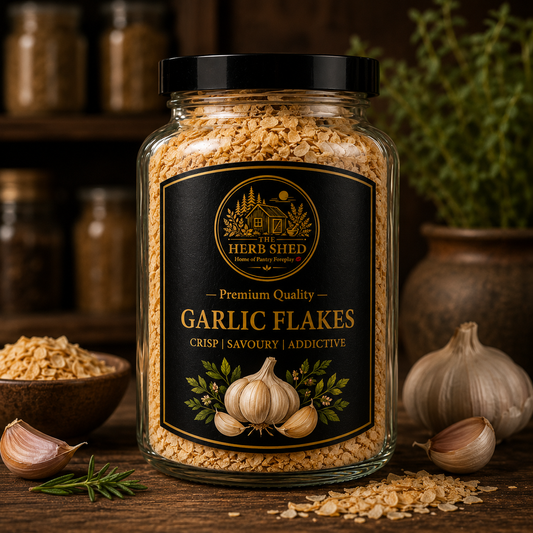 Garlic Flakes | Dried | Sliced | Golden