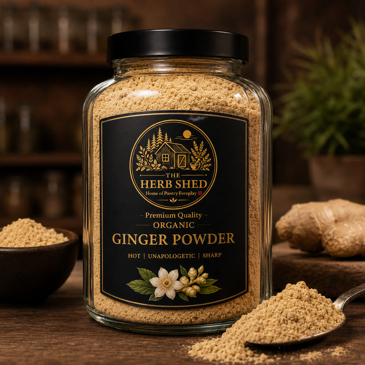 Ginger Powder | Organic | Hot | Bold & Unapologetic