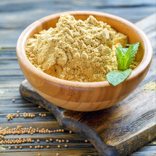 Ground Mustard Powder | Sharp | Golden | Warmth