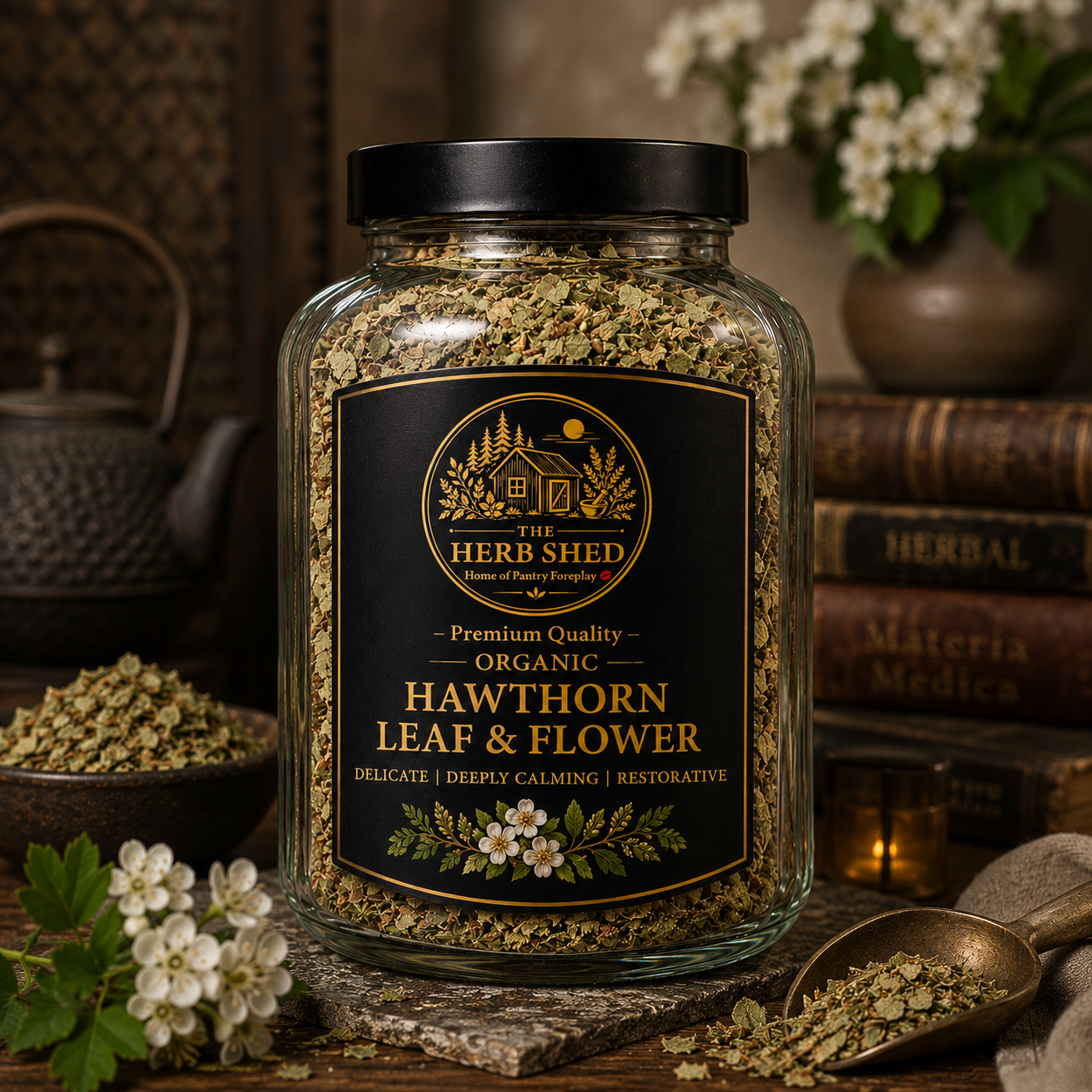 Hawthorn Leaf & Flower | Organic | Herbal | Gently Restorative
