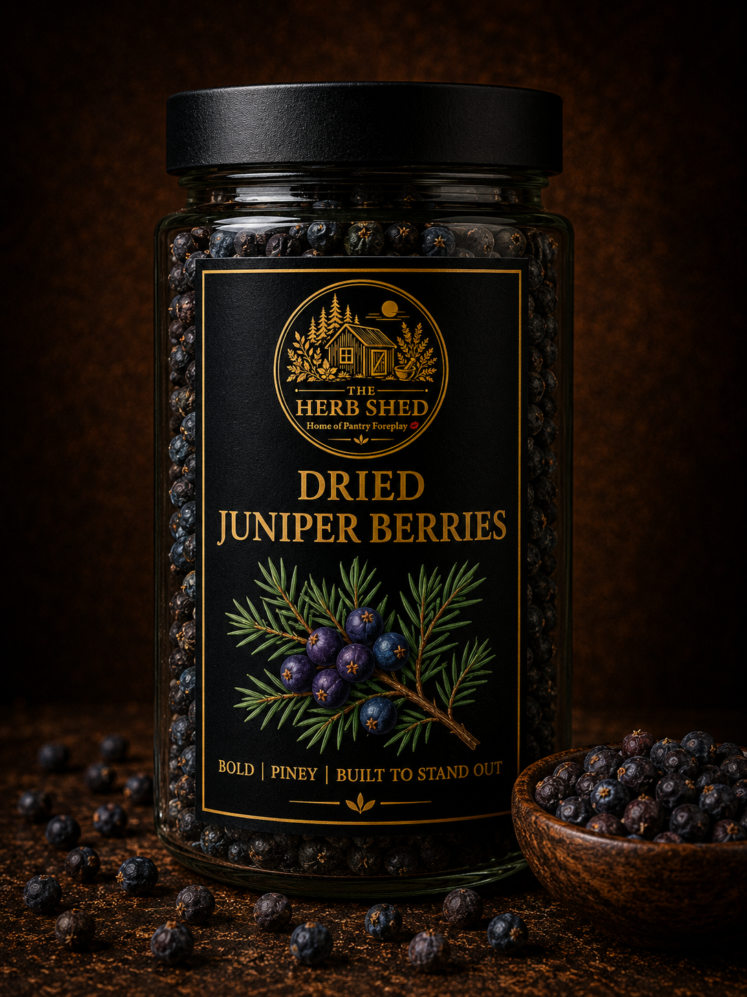 Juniper Berries | Dried | Piney | Bold & Aromatic