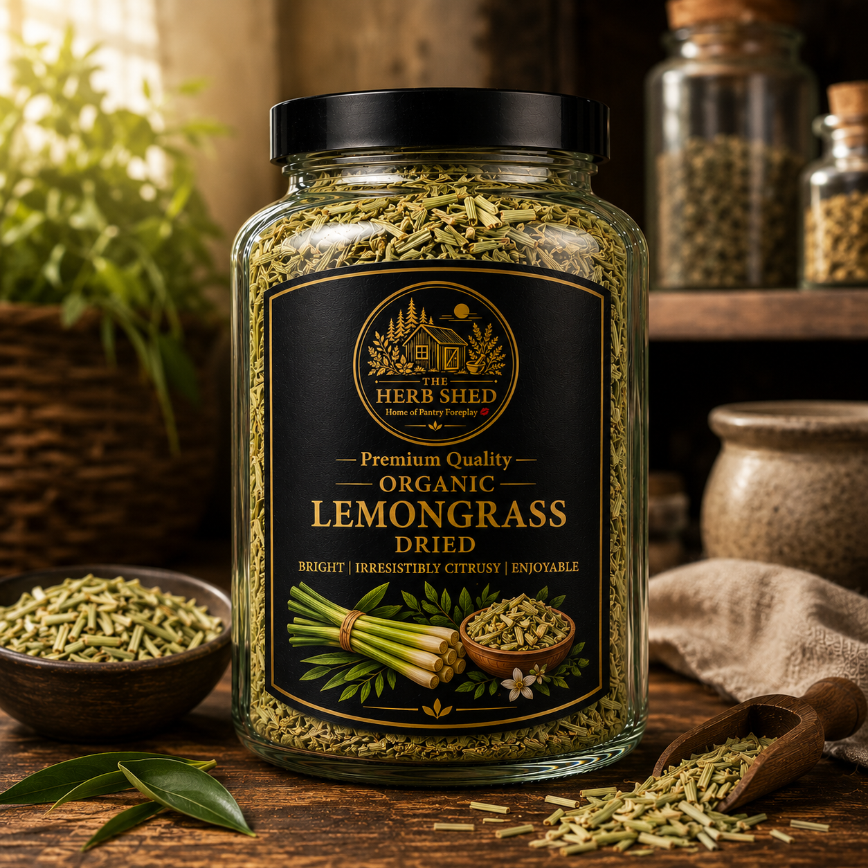 Lemongrass | Organic | Bright | Refreshingly Citrusy