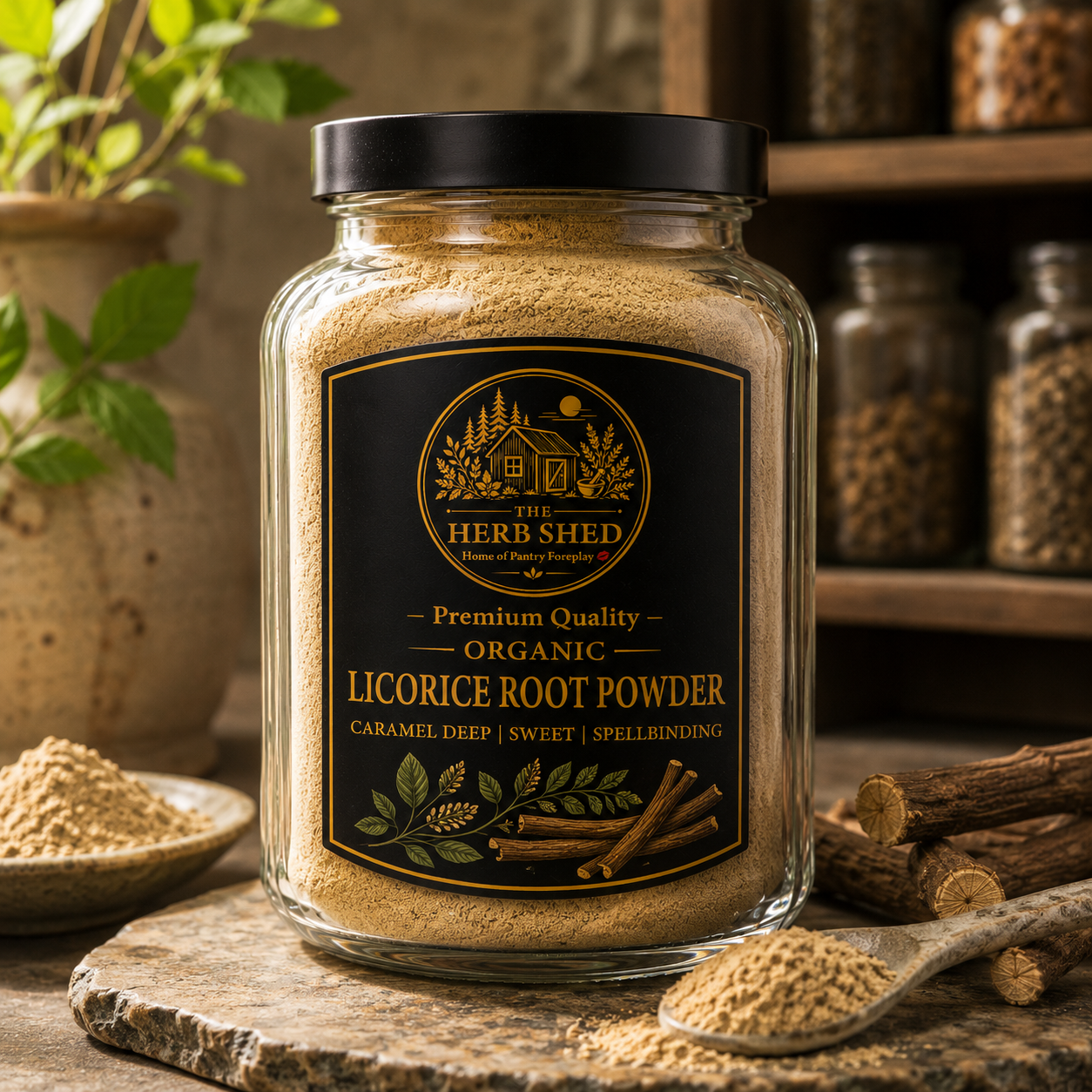 Licorice Root Powder | Organic | Sweet & Dense | Spellbinding