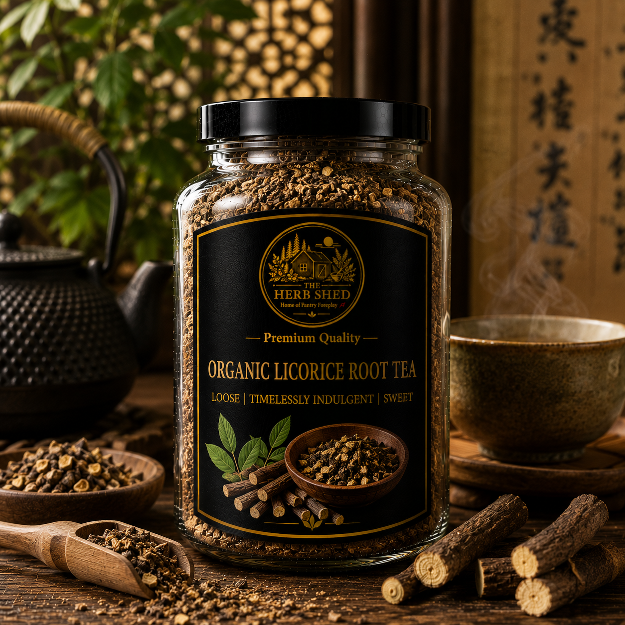Licorice Root | Organic | Loose | Sweet & Soothing