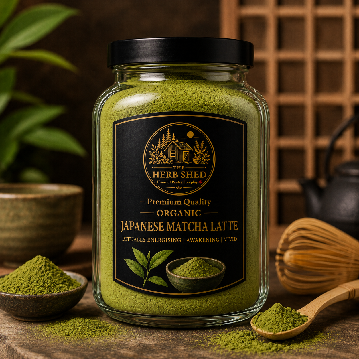 Japanese Matcha Latte | Organic | Vibrant | Awakening