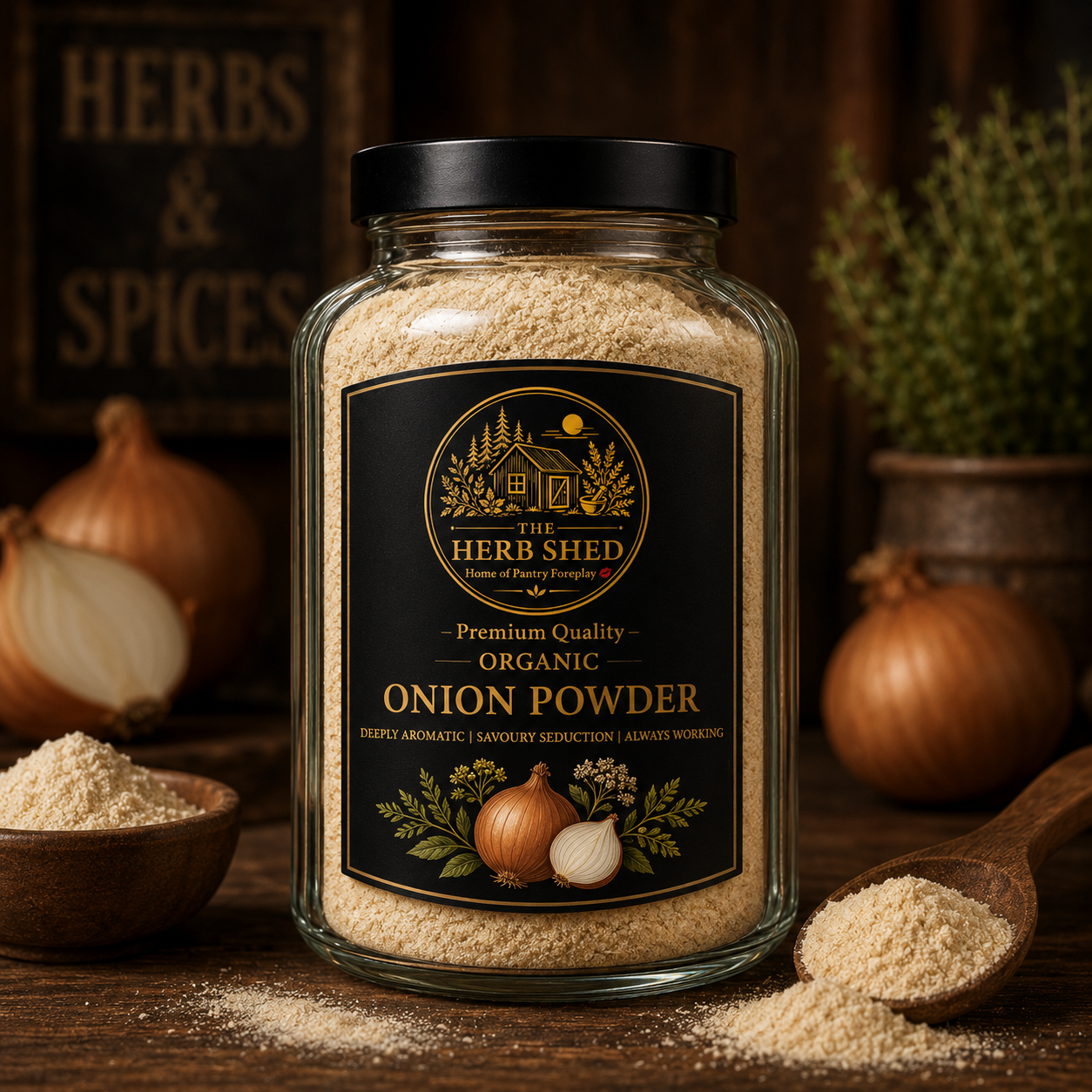 Onion Powder | Deeply Aromatic | Savoury Seduction