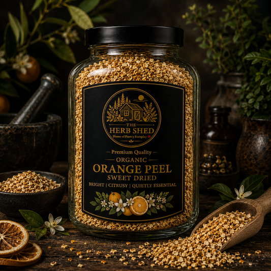 Orange Peel | Dried | Sweet | Bright & Citrusy
