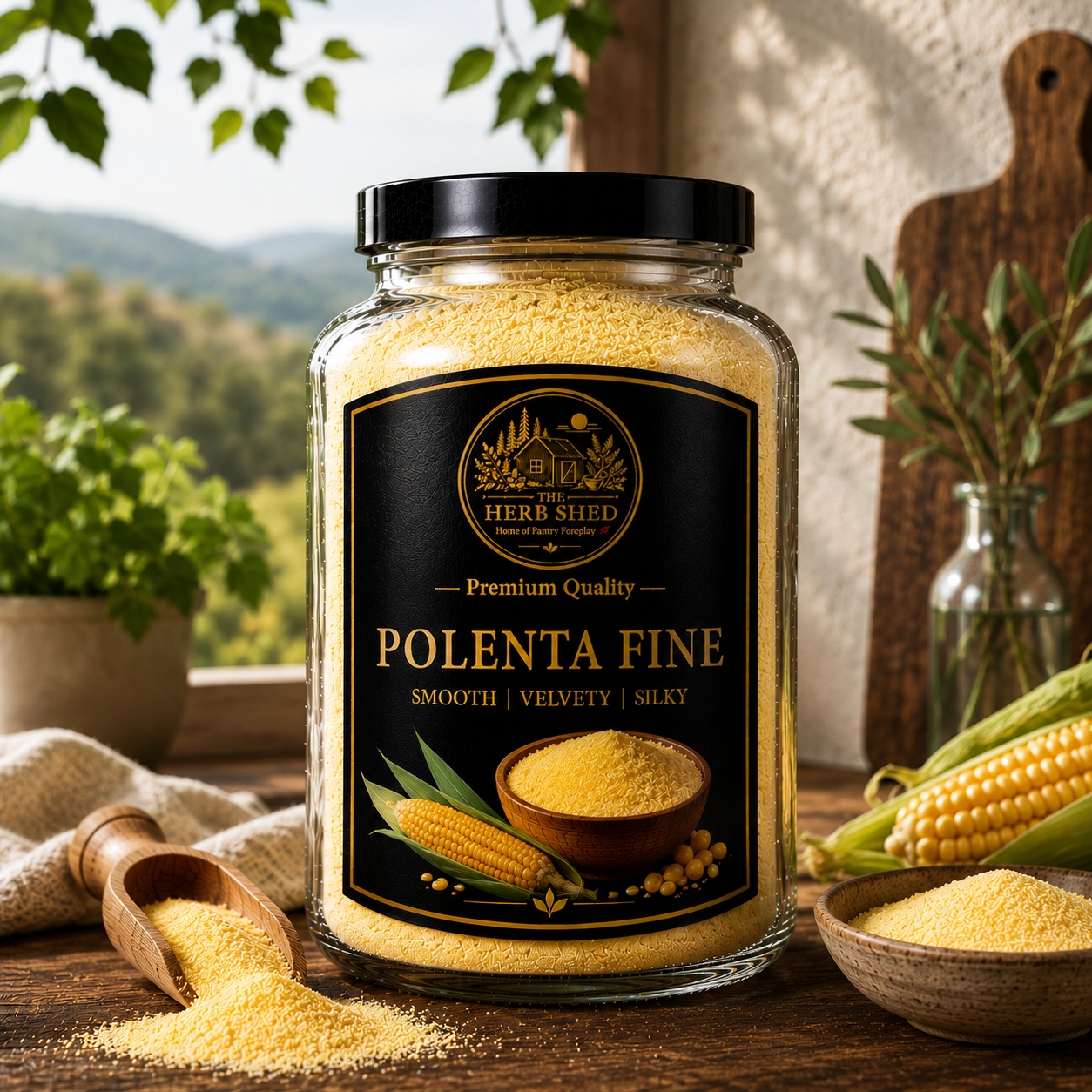 Polenta | Fine | Smooth | Velvety