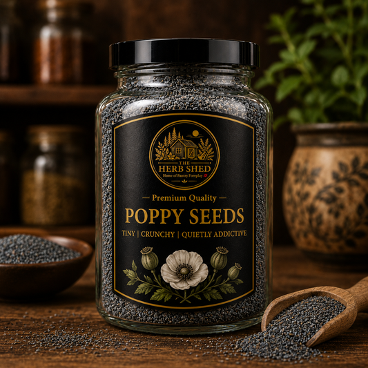 Poppy Seeds | Tiny | Crunchy | Quietly Addictive