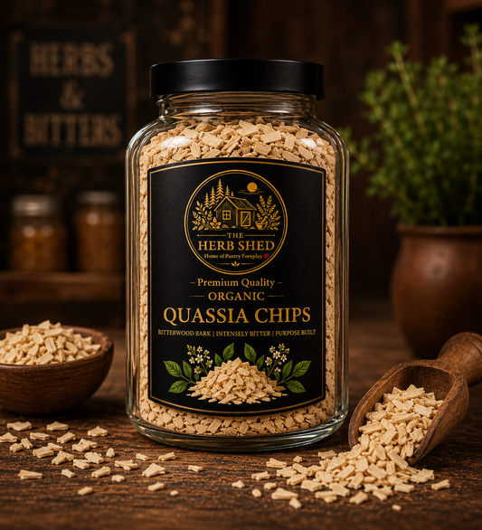 Quassia Chips | Bitterwood Bark | Natural Garden Use | Intensely Bitter