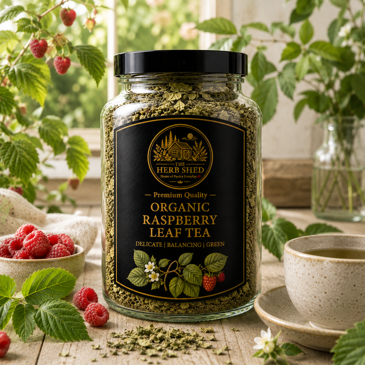 Raspberry Leaf | Organic | Delicate | Balancing