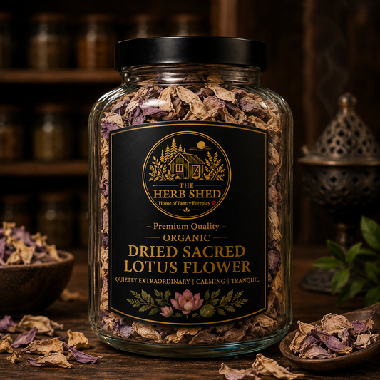 Dried Sacred Lotus Flower | Calming | Tranquil | Exquisite
