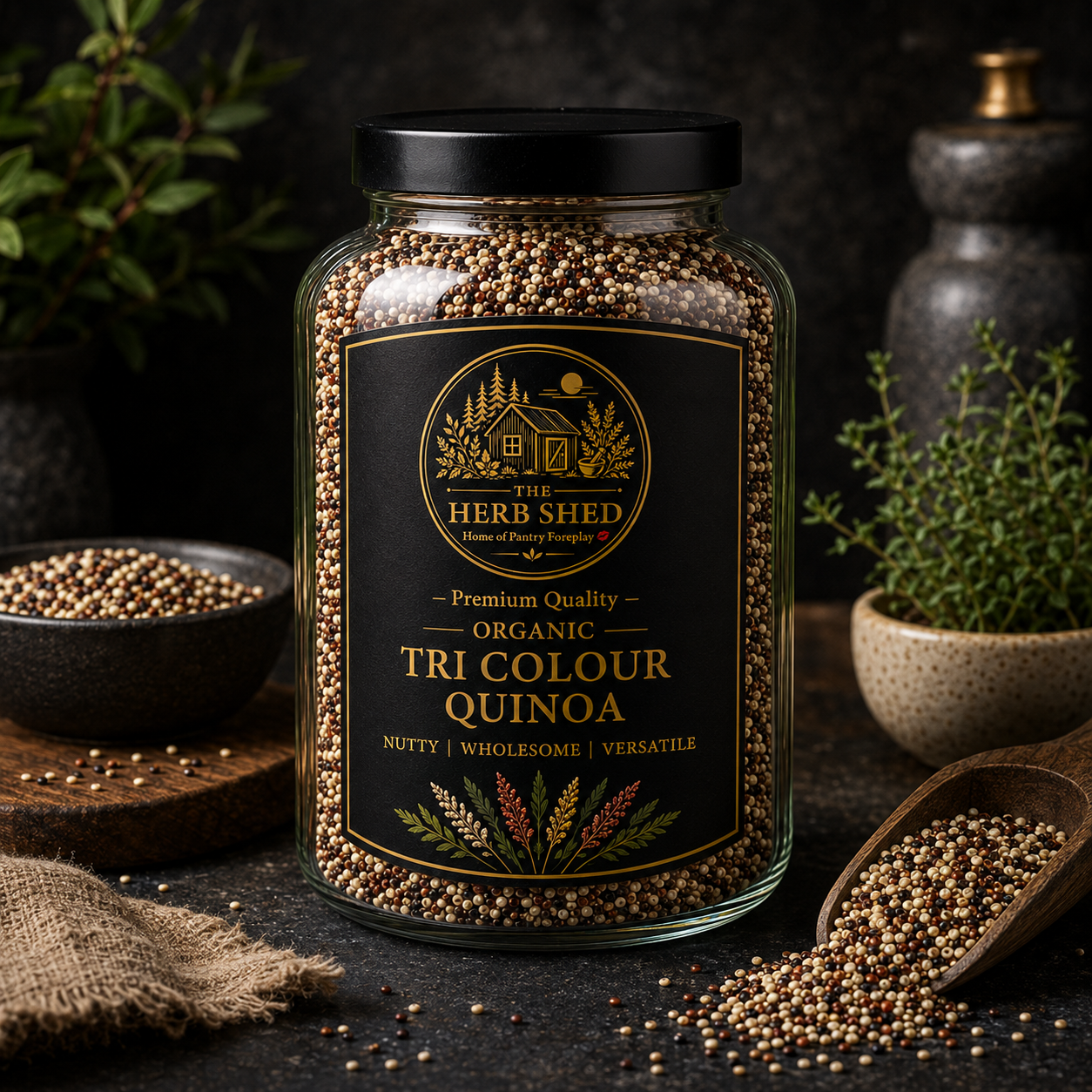 Tri Colour Quinoa | Organic | Colourful | Textured & Balanced