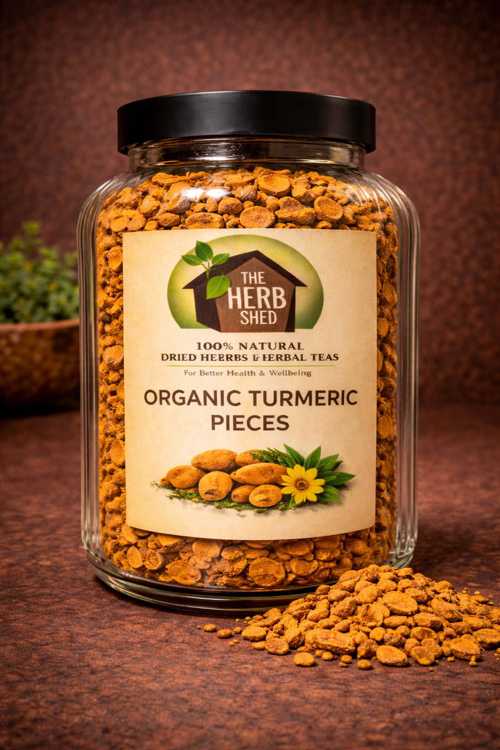 Turmeric Pieces | Organic | Golden | Warming | Bold