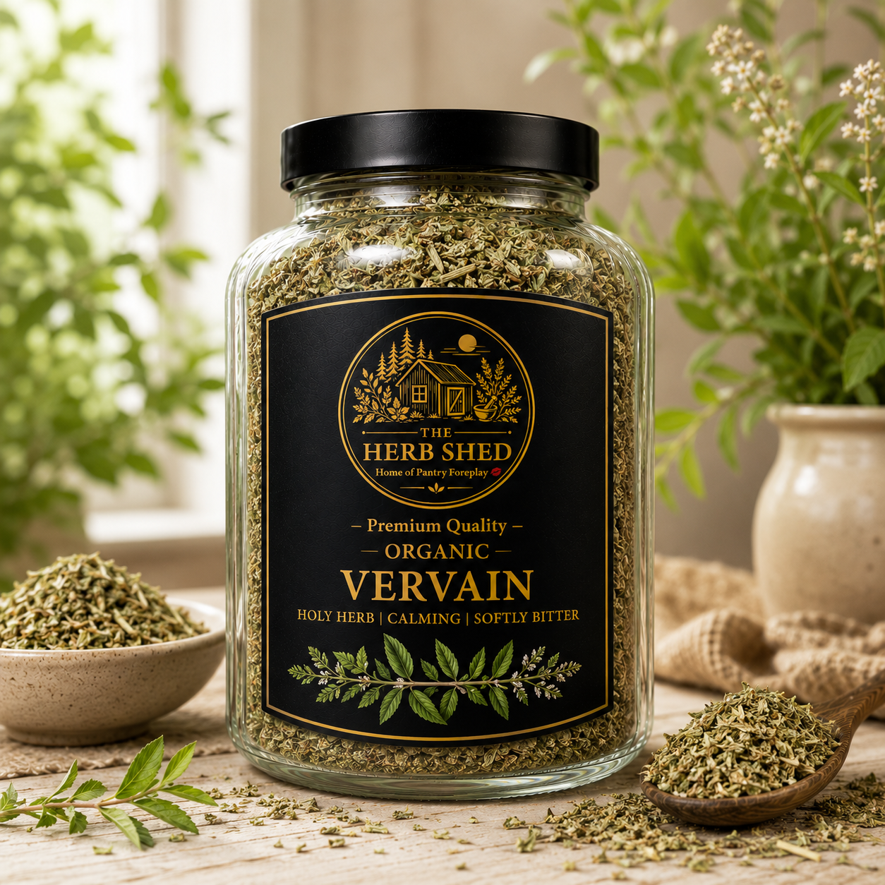 Vervain | Organic | Serene | Calming | Softly Bitter