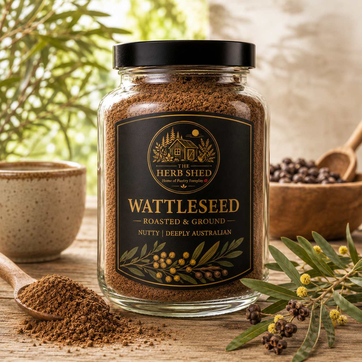 Wattleseed | Roasted & Ground | Nutty | Deeply Australian