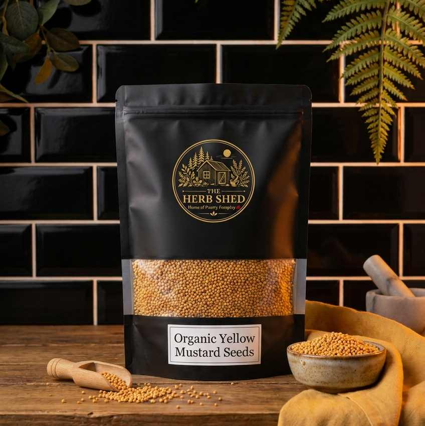 Yellow Mustard Seeds | Organic | Golden
