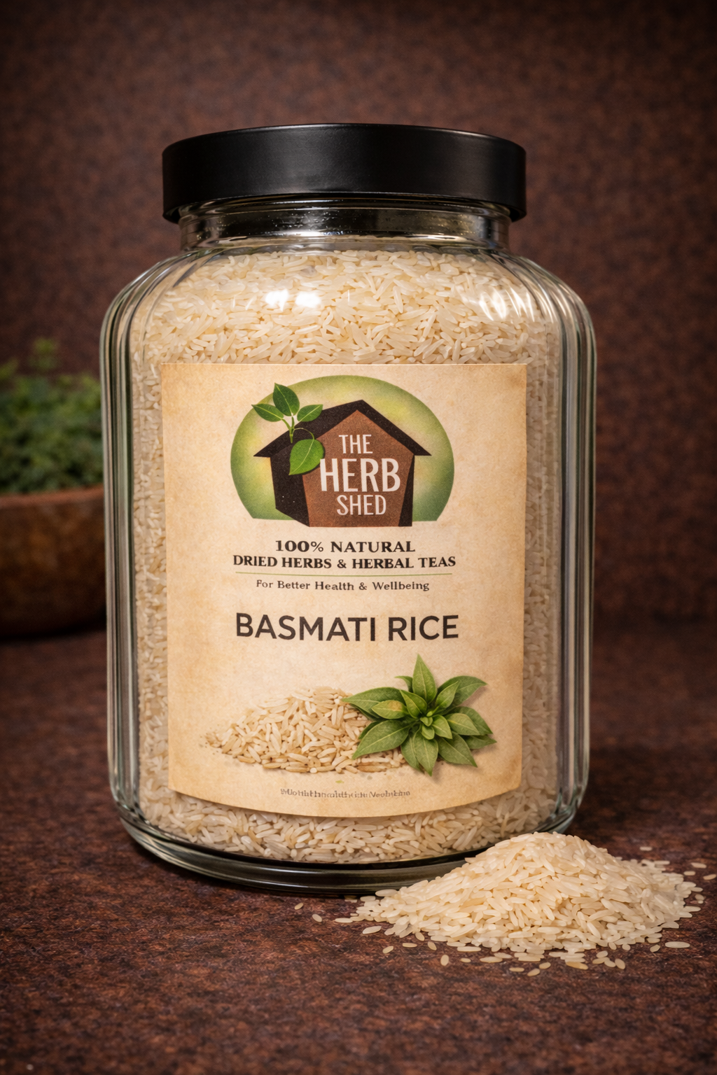 Basmatic Rice | Long Grain | Fragrant | The Herb Shed Wollongong – The ...