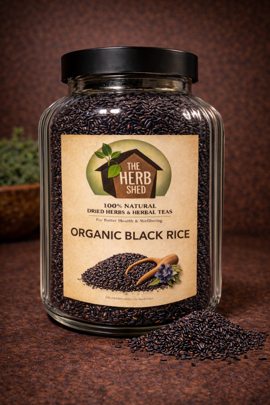 Black Rice | Organic | Forbidden | Dark | Lush | Indulgent