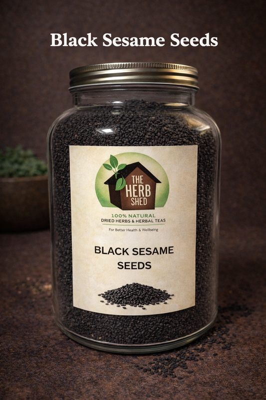Black Sesame Seeds | Dark | Smooth | Striking