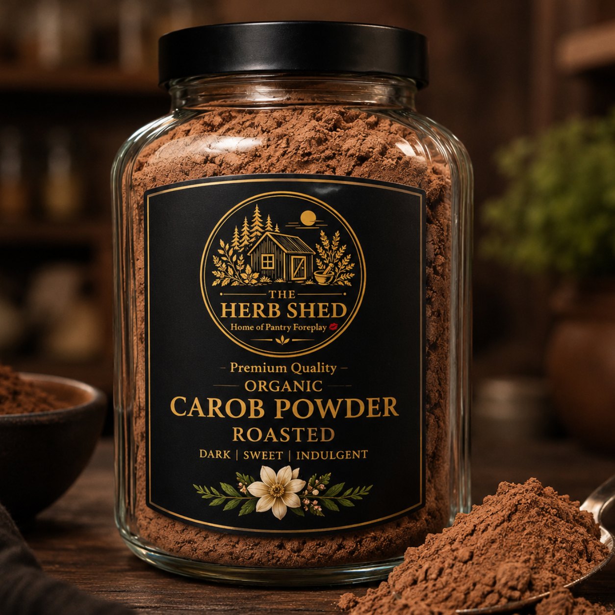 Carob Powder | Roasted | Dark, Sweet & Indulgent