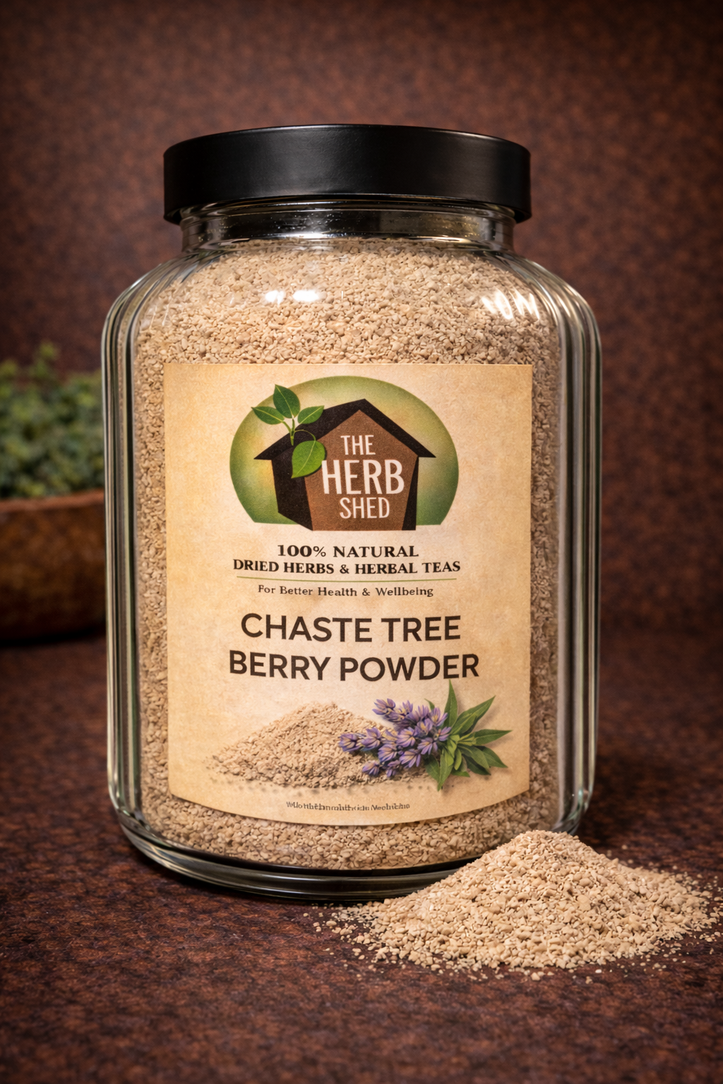 Chaste Tree Berry | Powder | Bitter, Balancing & Supportive