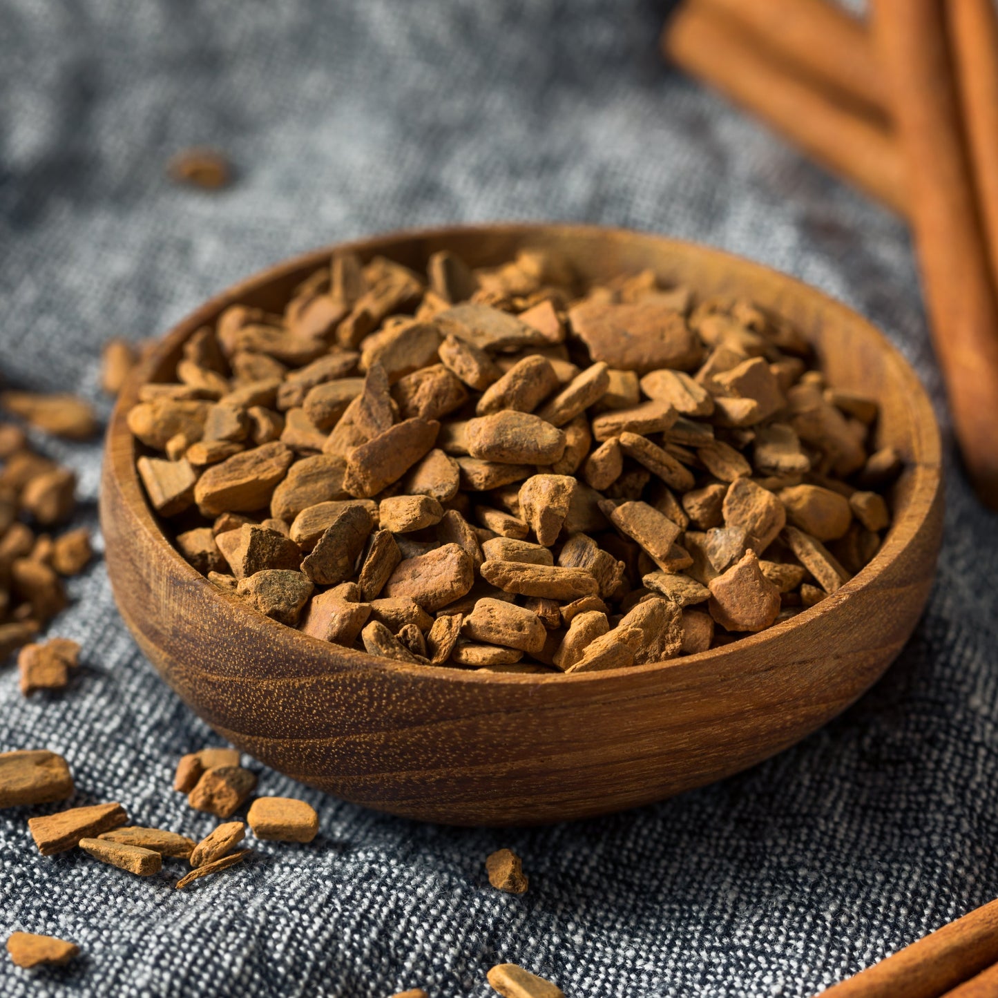 Cassia Cinnamon Pieces | Organic | Dried Bark Infusion | Boldly Warming