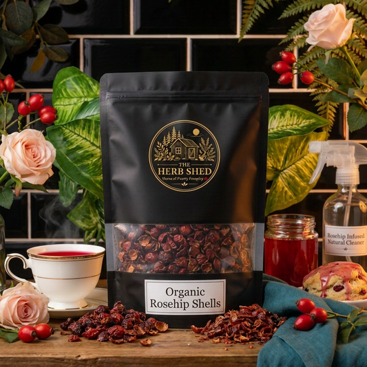 Rosehip Shells | Organic | Vibrant | Vitamin C Rich